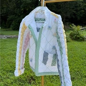 Multicolor Quilted Women's Jacket